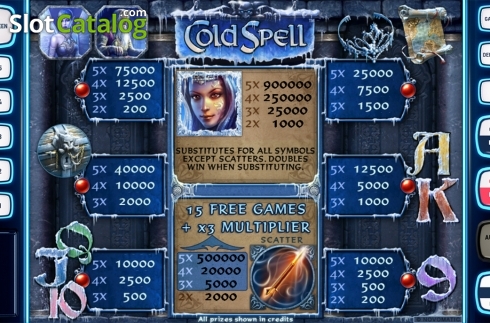 Скрин8. Cold Spell Deluxe слот