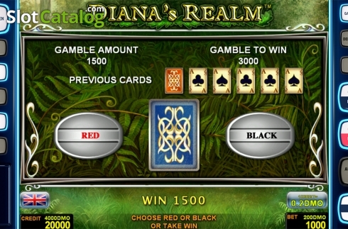 Скрин6. Dianas Realm Deluxe слот