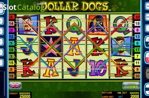 Скрин2. Dollar Dogs Deluxe слот