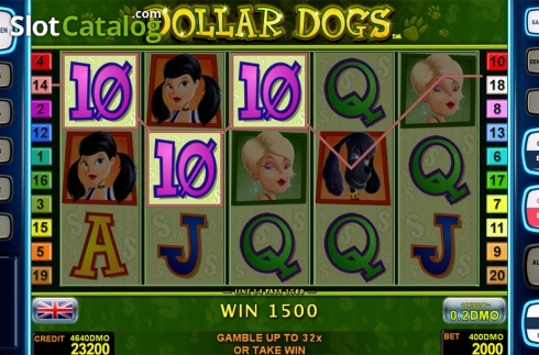 Скрин5. Dollar Dogs Deluxe слот