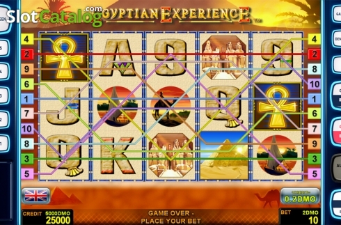 Скрин2. Egyptian Experience Deluxe слот