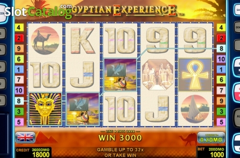 Скрин4. Egyptian Experience Deluxe слот