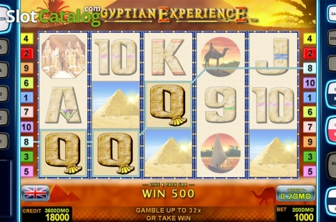 Скрин5. Egyptian Experience Deluxe слот