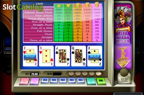 Скрин3. Five Joker Poker слот
