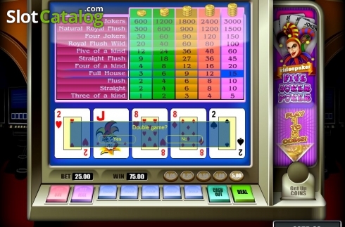 Скрин4. Five Joker Poker слот