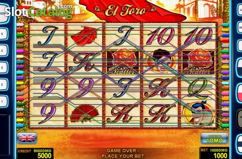 Скрин2. El Toro Deluxe слот