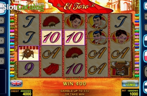 Скрин3. El Toro Deluxe слот