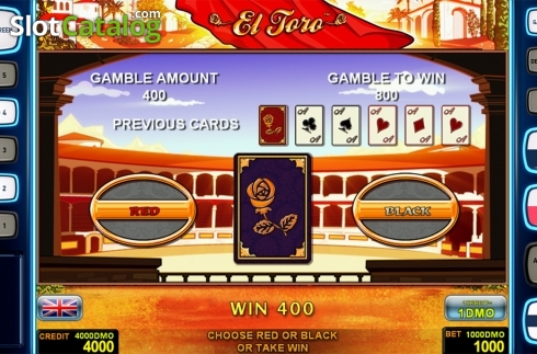 Скрин5. El Toro Deluxe слот