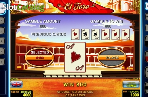Скрин6. El Toro Deluxe слот