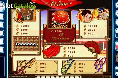 Скрин7. El Toro Deluxe слот