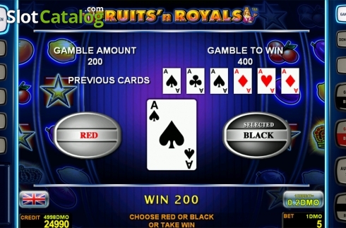 Скрин7. Fruits'n Royals Deluxe слот