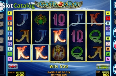Скрин3. Gate Of Ra Deluxe слот
