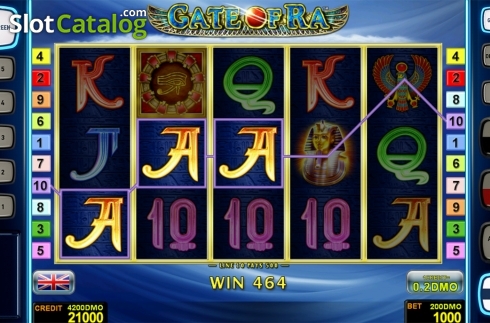 Скрин4. Gate Of Ra Deluxe слот