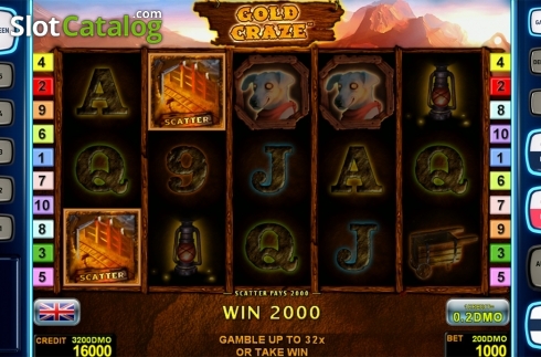 Скрин4. Gold Craze Deluxe слот