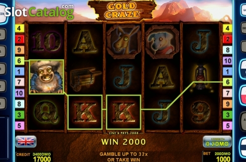 Скрин5. Gold Craze Deluxe слот