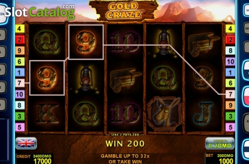 Скрин6. Gold Craze Deluxe слот