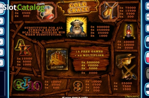 Скрин8. Gold Craze Deluxe слот