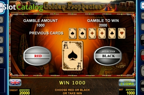 Скрин6. Golden Prophecies Deluxe слот