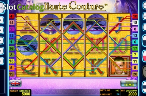 Скрин2. Haute Couture Deluxe слот