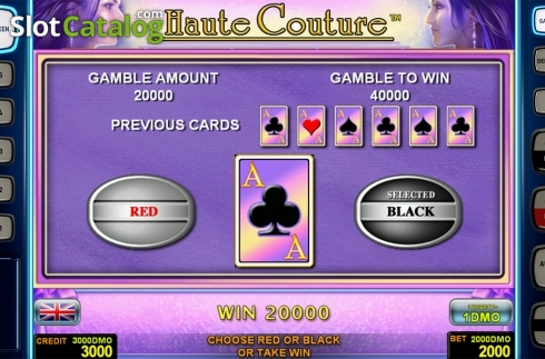 Скрин6. Haute Couture Deluxe слот