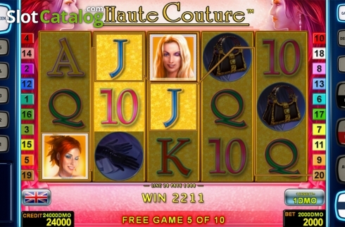 Скрин8. Haute Couture Deluxe слот