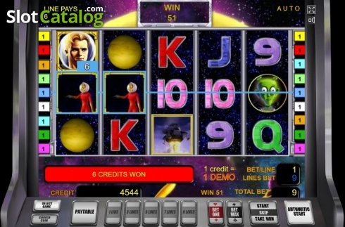 Скрин4. Golden Planet (Novomatic) слот