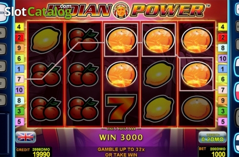 Скрин3. Indian Power Deluxe слот