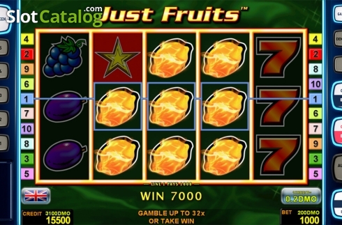 Скрин4. Just Fruits Deluxe слот