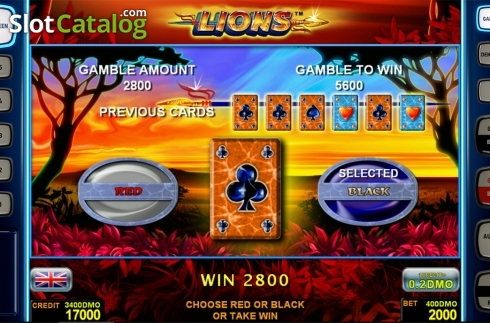 Скрин7. Lions Deluxe слот