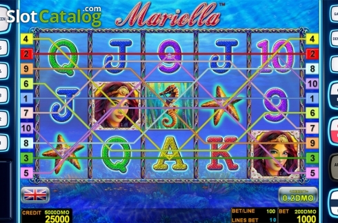 Скрин2. Mariella Deluxe слот