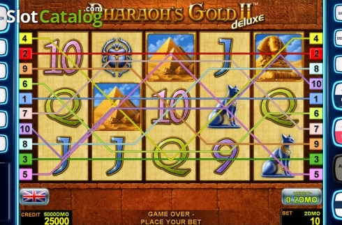 Скрин2. Pharaohs Gold 2 Deluxe слот