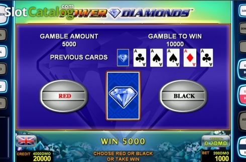 Скрин7. Power Diamonds Deluxe слот