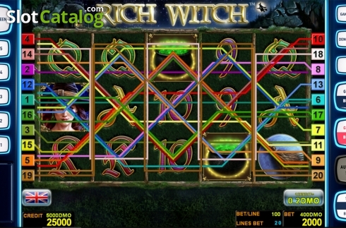 Скрин2. Rich Witch Deluxe слот