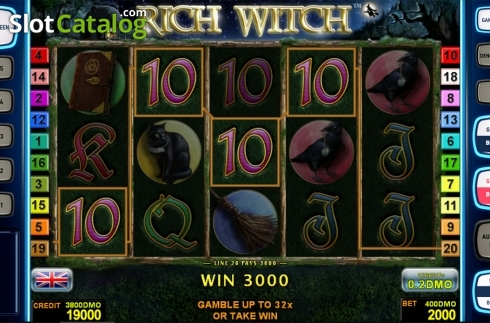 Скрин3. Rich Witch Deluxe слот