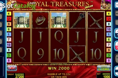 Скрин5. Royal Treasures Deluxe слот