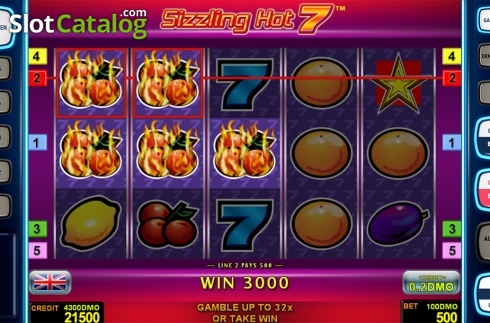 Скрин5. Sizzling Hot 7 Deluxe слот