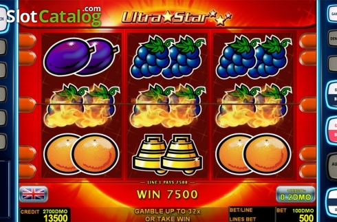 Скрин3. Ultra Star Deluxe слот