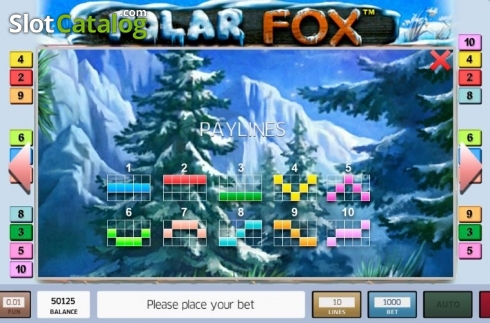 Скрин5. Polar Fox слот