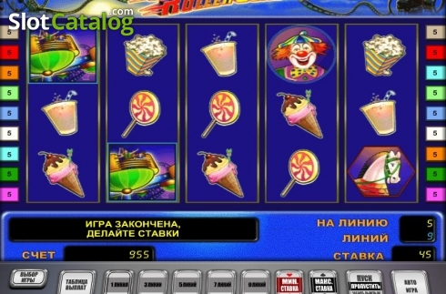 Скрин2. Roller Coaster слот