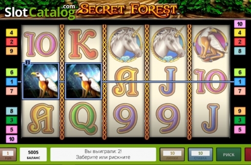 Скрин3. Secret Forest слот