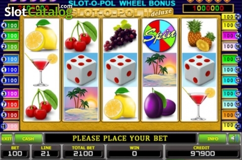 Скрин2. Slot-o-pol Deluxe слот