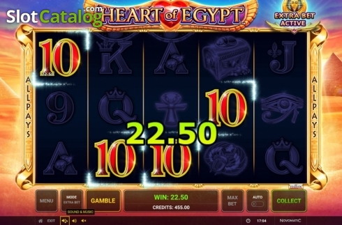 Скрин4. Heart of Egypt слот