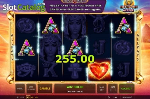 Скрин5. Heart of Egypt слот