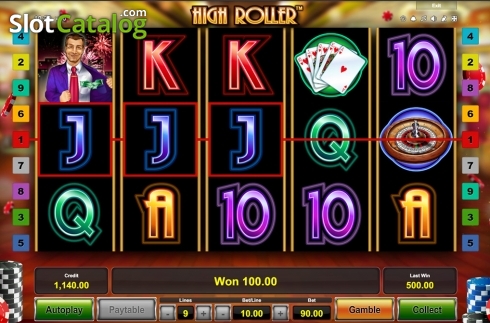 Скрин4. High Roller (Big Wave Gaming) слот