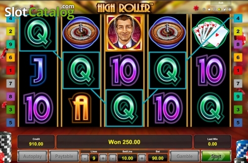 Скрин5. High Roller (Big Wave Gaming) слот