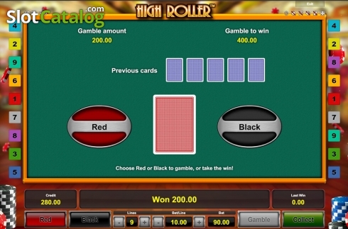 Скрин6. High Roller (Big Wave Gaming) слот