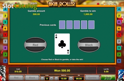 Скрин7. High Roller (Big Wave Gaming) слот