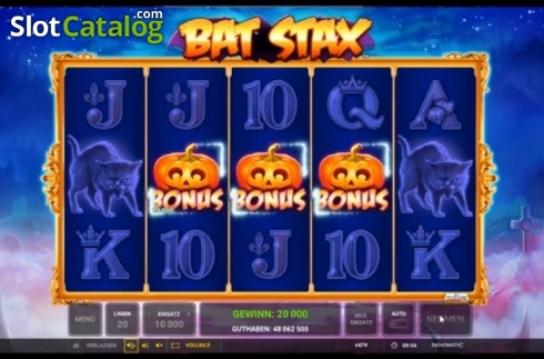 Скрин2. Bat Stax слот