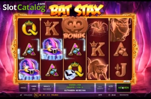 Скрин4. Bat Stax слот