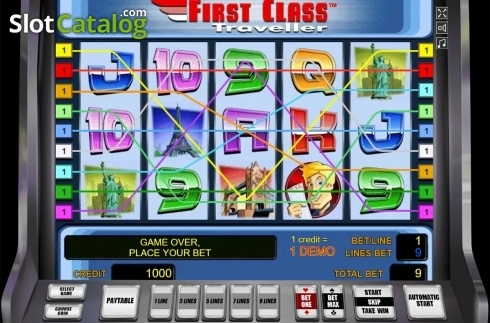 Скрин2. First Class Traveller слот